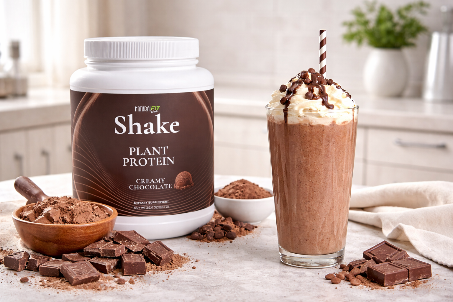 Shake Plant Protein (Chocolate)